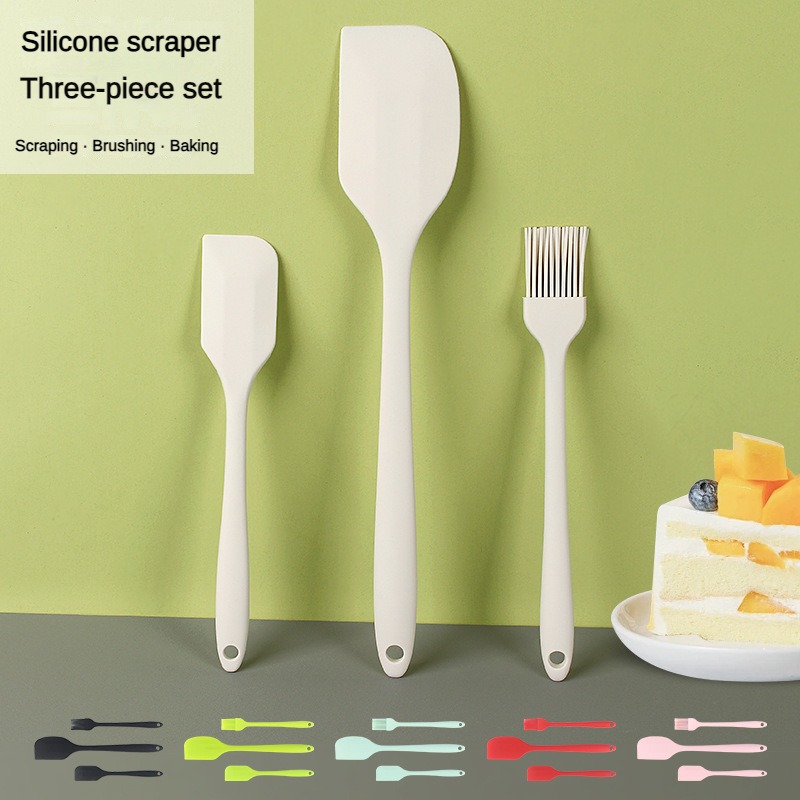Pastry Brush Silicone - Set da cucina da 3 pezzi,