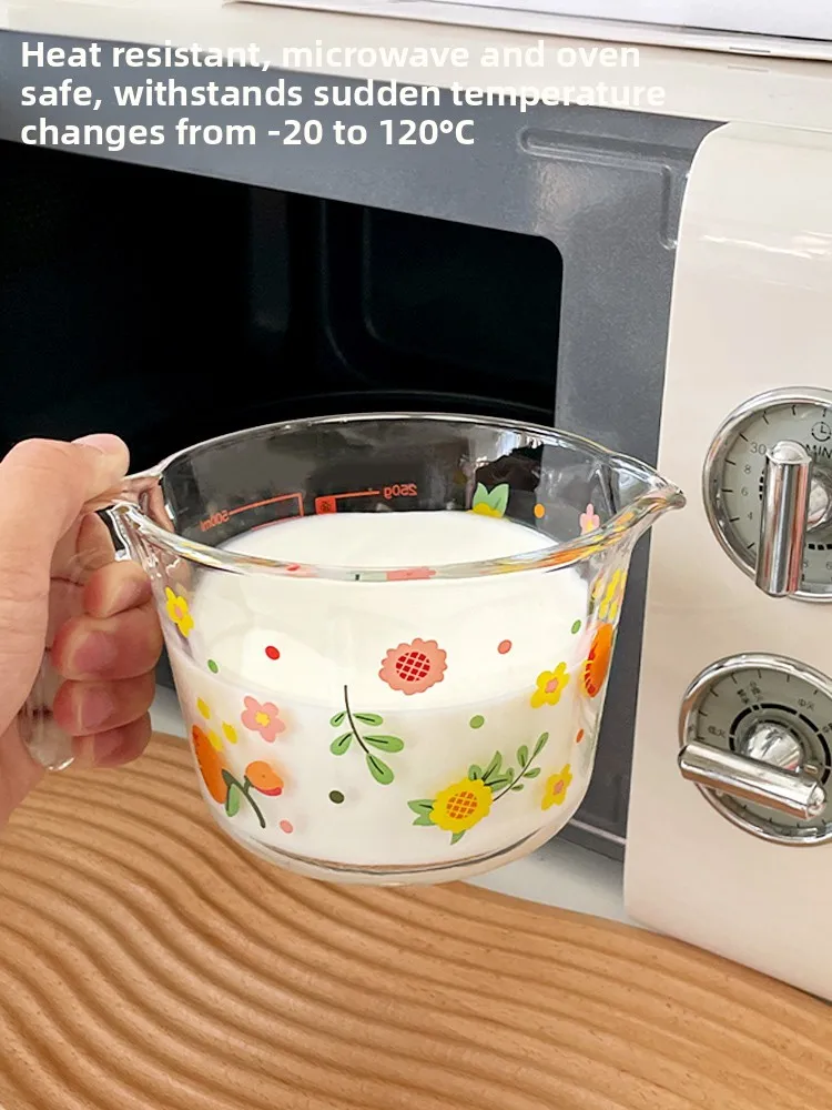 Kitchen Baking Scale - Tazza dosatrice in vetro resistente al