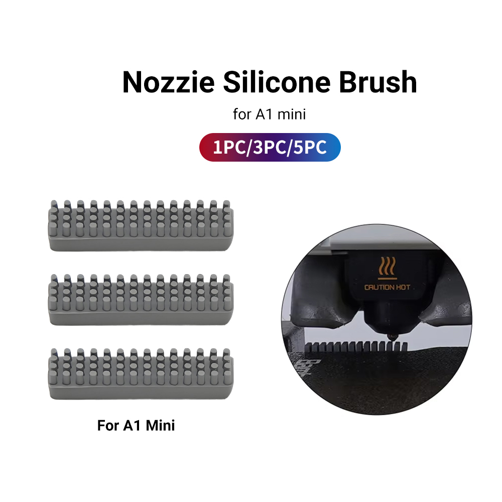 Pastry Brush Silicone - Spazzola per ugelli per Lab A1,