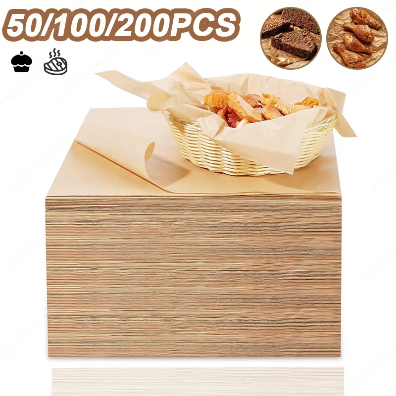 Kitchen Paper For Baking - 50/100/200PCS Carta da forno Pergamena Teglia