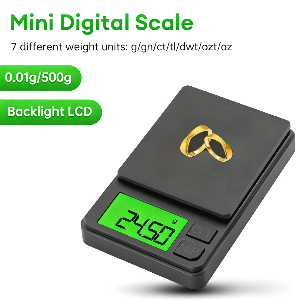 Kitchen Baking Scale - 200/500/1000g 0.01g mini bilancia digitale bilancia