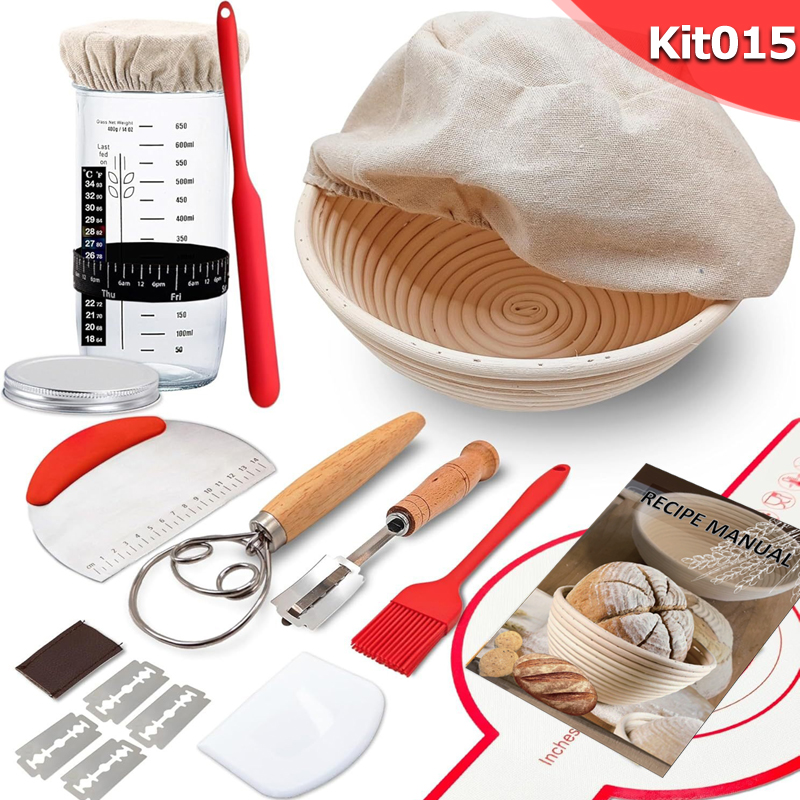 Proofing Basket Banneton - Kit per la preparazione del lievito