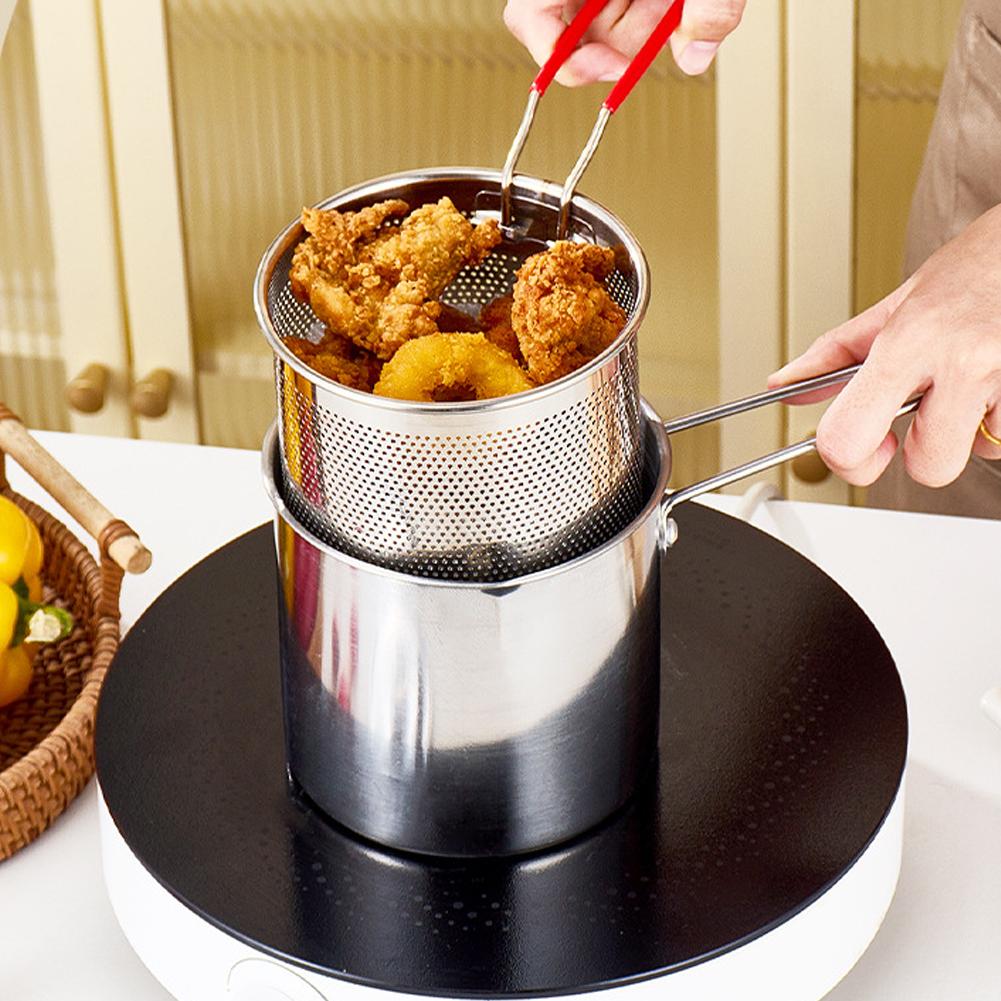 Miniature Baking Kitchen - Pentola per Frittura Profonda in Acciaio
