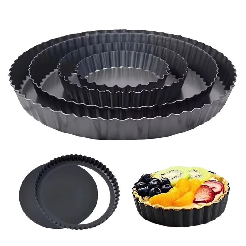 Baking Kitchen Set - Stampo per Torte Scanalato con Fondo