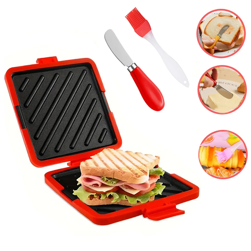 Set da 3 tostapane per sandwic - Baking Kitchen Set recensione e prezzo