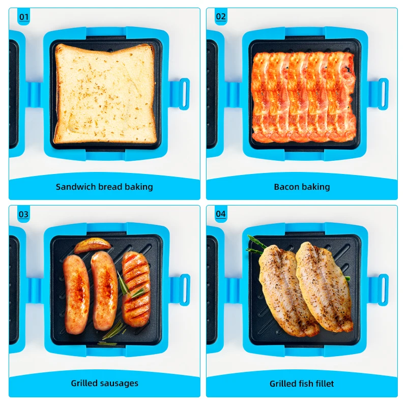Set da 3 tostapane per sandwic - Baking Kitchen Set recensione e prezzo