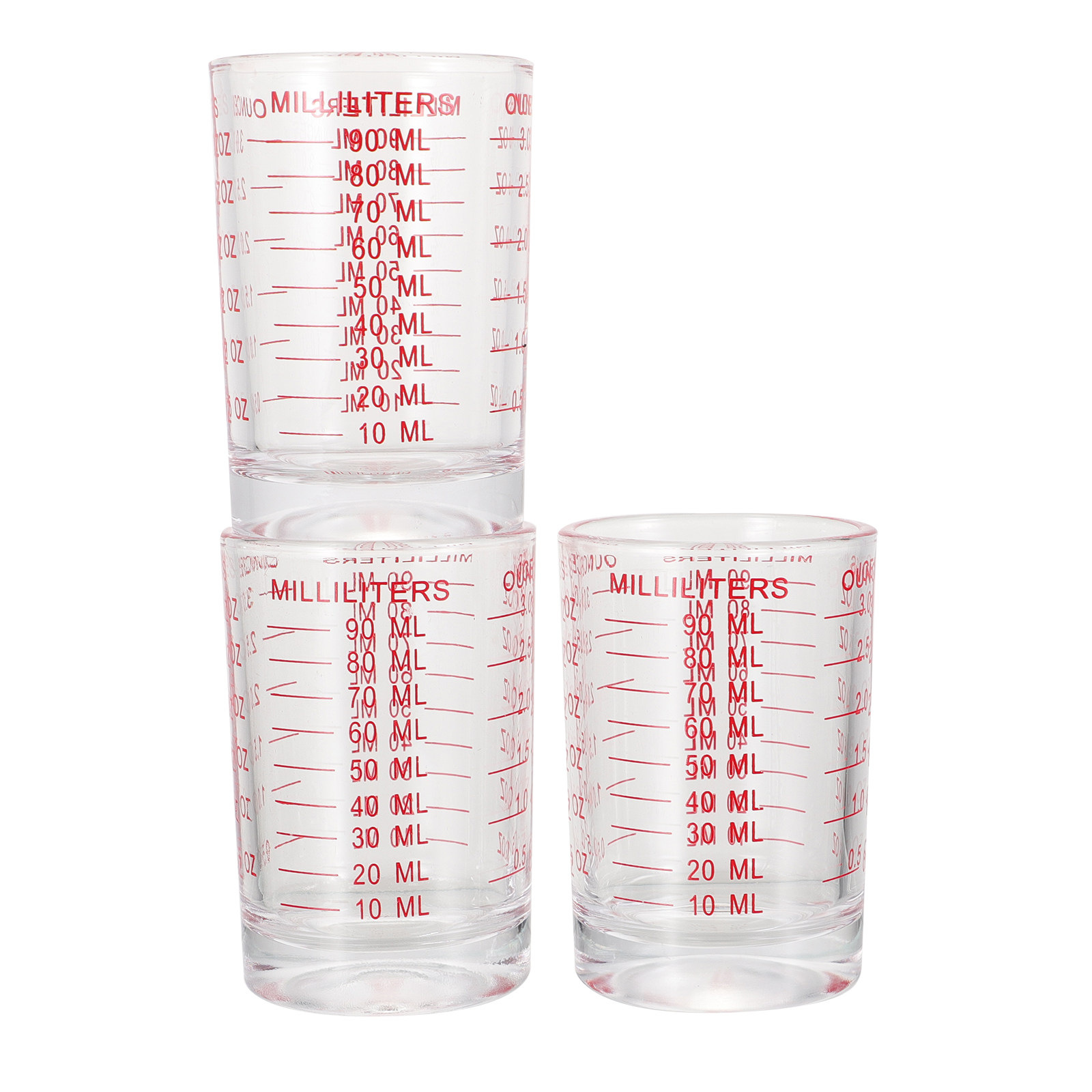 Set di 3 Tazze Dosatrici in Ve - Kitchen Baking Scale recensione e prezzo
