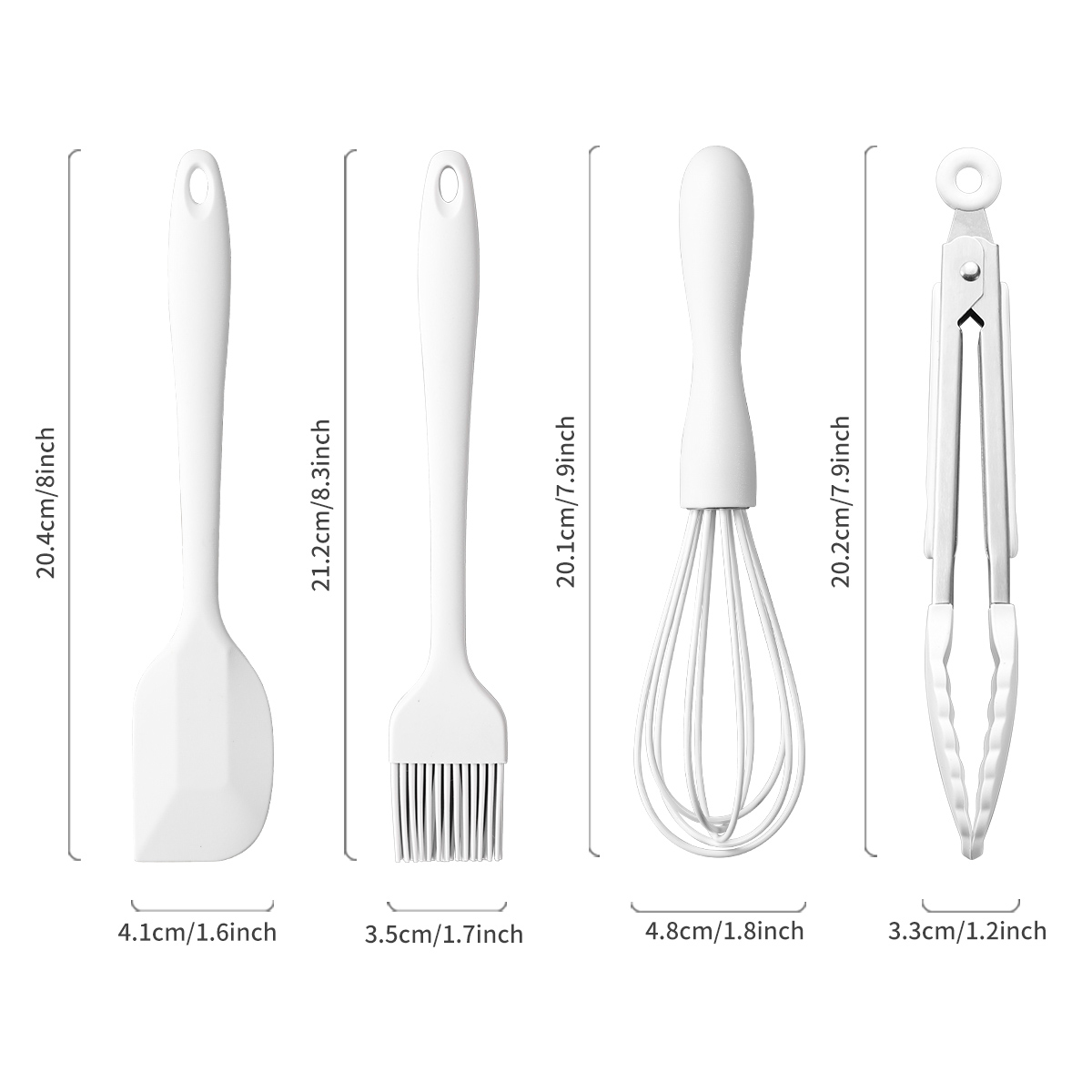 4 pz/set Set Da Forno In Silic - Pastry Brush Silicone recensione e prezzo