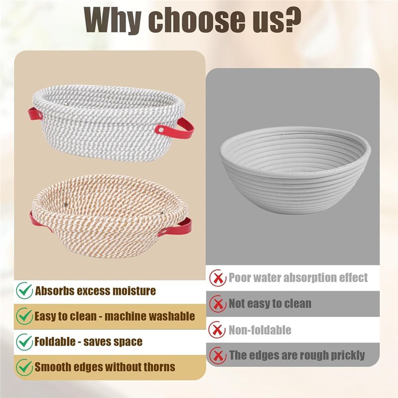 Cesti per lievitazione ABRE-Ba - Proofing Basket Banneton recensione e prezzo